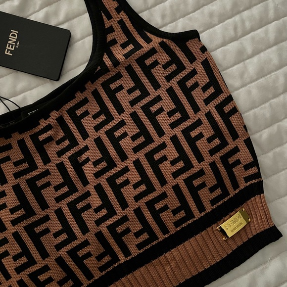 FENDI cropped tank top - Picture 8 of 9